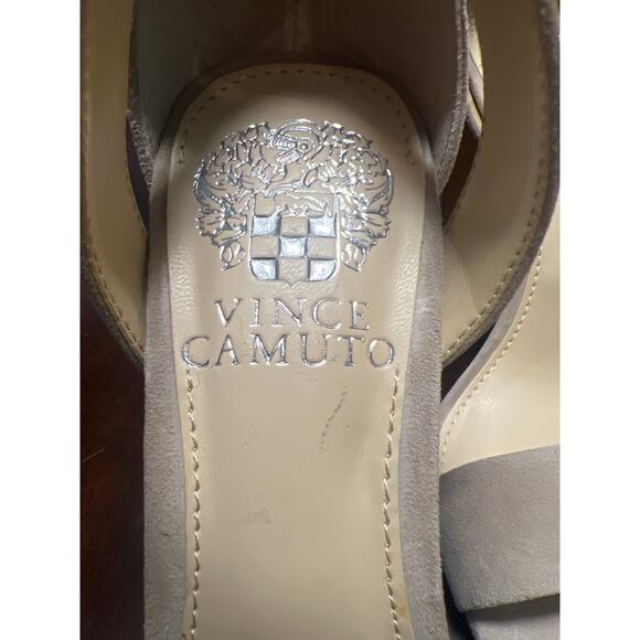 Vince Camuto Bevvyn Whipped Mocha Heels - Picture 7 of 10